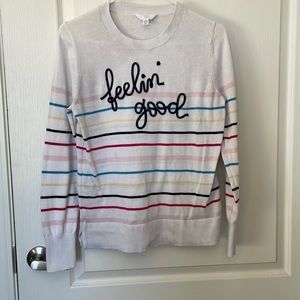 Multi-colored sweater size medium